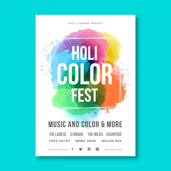 Poster107 Poster Colores - 1107